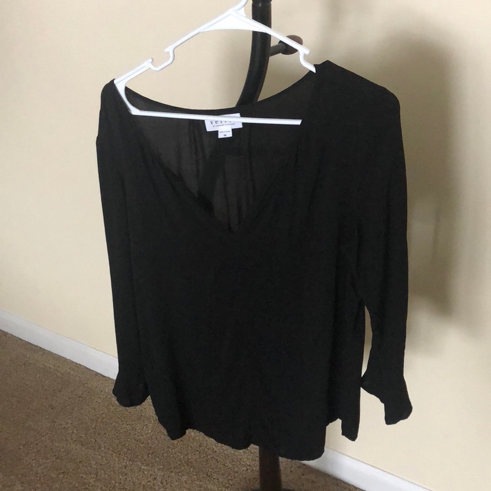 Velvet by graham and Spencer top xs Black